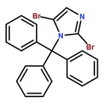 RHAWN 2,5-DIBROMO-1-TRITYLIMIDAZOLE