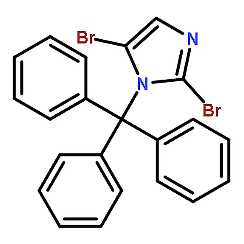 RHAWN 2,5-DIBROMO-1-TRITYLIMIDAZOLE