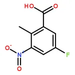 RHAWN 5-Fluoro-2-methyl-3-nitrobenzoic acid