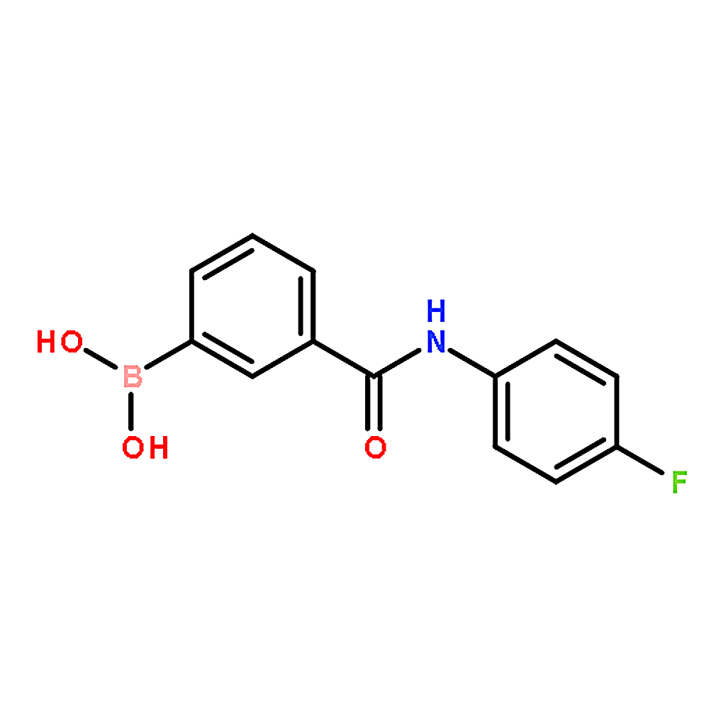 RHAWN 3-(4-Fluorophenyl)aminocarbonylphenylboronic acid