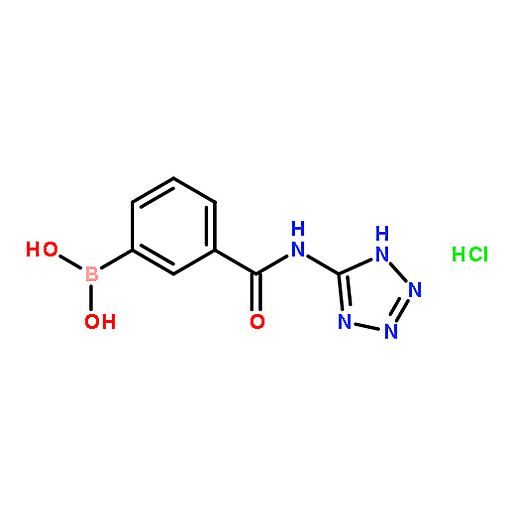 RHAWN (3-((1H-tetrazol-5-yl)carbamoyl)phenyl)boronic acid hydrochloride