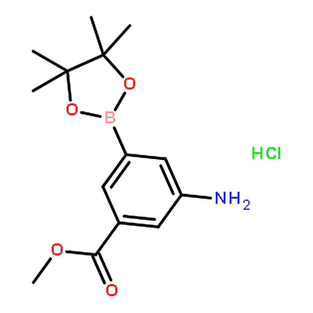 RHAWN Methyl 3-amino-5-(4,4,5,5-tetramethyl-1,3,2-dioxaborolan-2-yl)benzoate hydrochloride