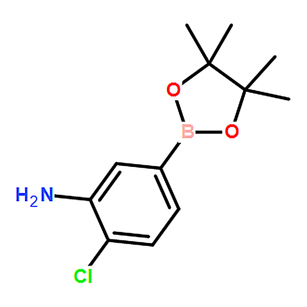 RHAWN 2-Chloro-5-(4，4，5，5-tetramethyl-1，3，2-dioxaborolan-2-yl)aniline