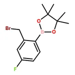 RHAWN 2-(2-(Bromomethyl)-4-fluorophenyl)-4,4,5,5-tetramethyl-1,3,2-dioxaborolane