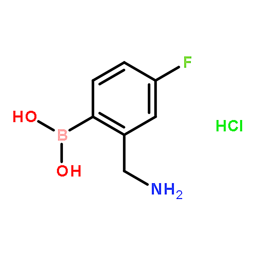RHAWN (2-(Aminomethyl)-4-fluorophenyl)boronic acid hydrochloride