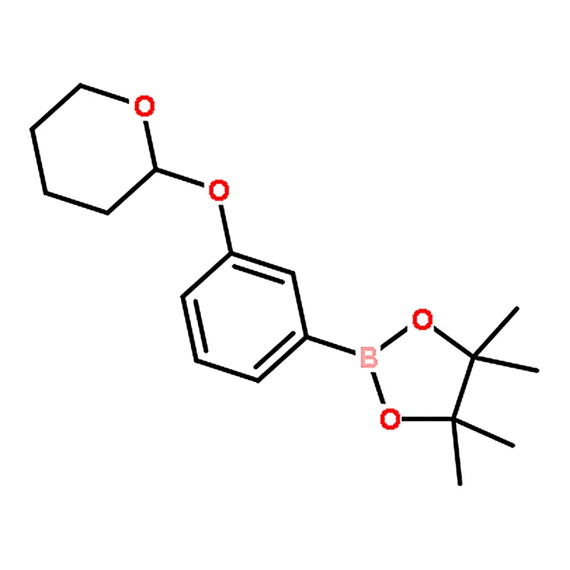 RHAWN 4,4,5,5-tetramethyl-2-(3-((tetrahydro-2H-pyran-2-yl)oxy)phenyl)-1,3,2-dioxaborolane