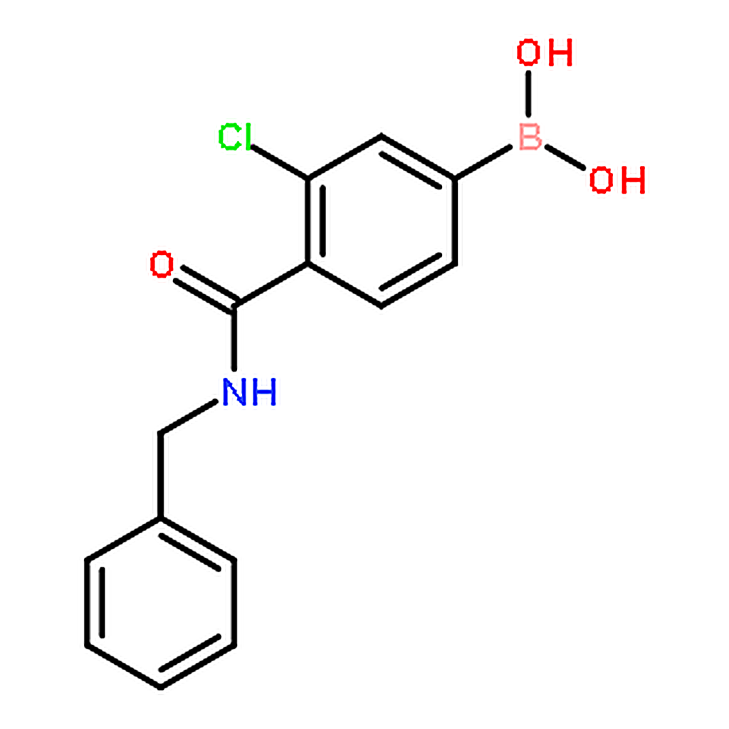 RHAWN (4-(Benzylcarbamoyl)-3-chlorophenyl)boronic acid