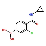 RHAWN (3-Chloro-4-(cyclopropylcarbamoyl)phenyl)boronic acid
