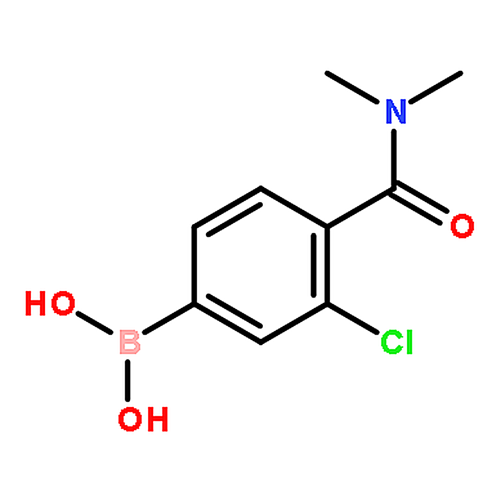 RHAWN 3-Chloro-4-(dimethylcarbamoyl)benzeneboronic acid