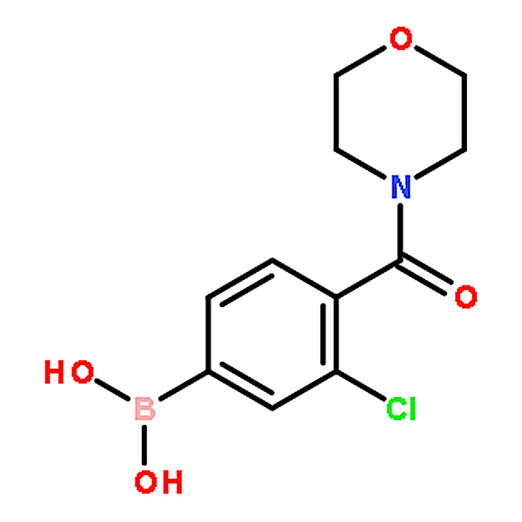 RHAWN 3-Chloro-4-(morpholinocarbonyl)phenylboronic acid