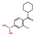RHAWN 3-Chloro-4-(piperidine-1-carbonyl)phenylboronic acid