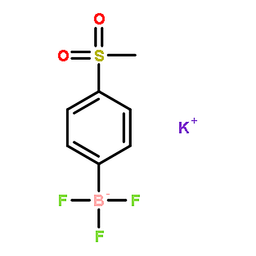 RHAWN potassium trifluoro[4-(methylsulfonyl)phenyl]borate(1-)