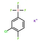 RHAWN Potassium (3-chloro-4-fluorophenyl)trifluoroborate