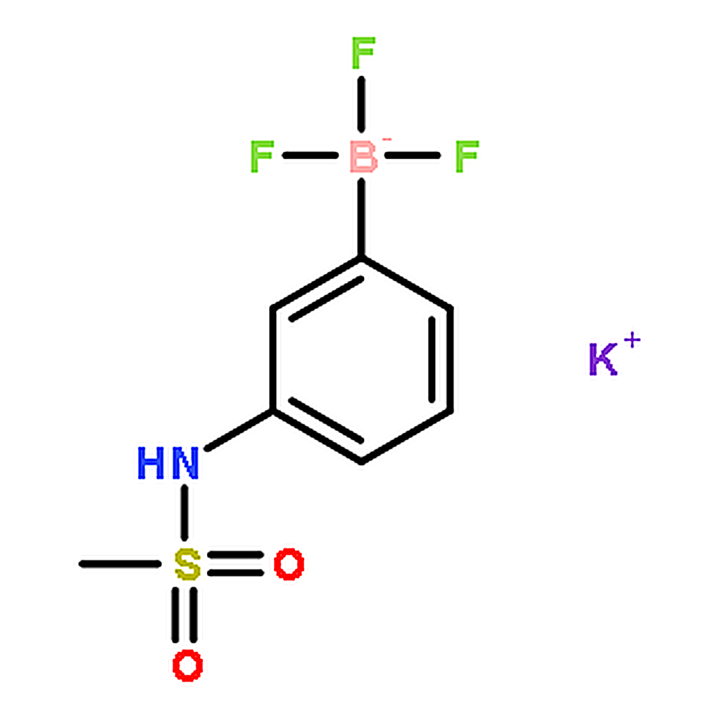 RHAWN potassium;trifluoro-[3-(methanesulfonamido)phenyl]boranuide