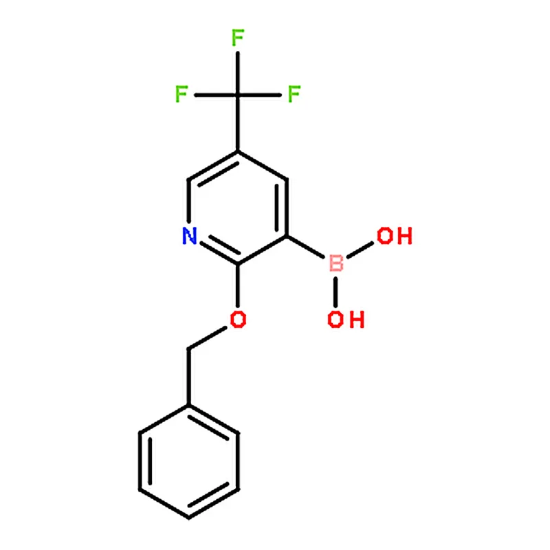 RHAWN (2-(Benzyloxy)-5-(trifluoromethyl)pyridin-3-yl)boronic acid