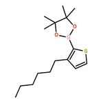 RHAWN 3-Hexyl-2-(4,4,5,5-tetramethyl-1,3,2-dioxaborolan-2-yl)thiophene
