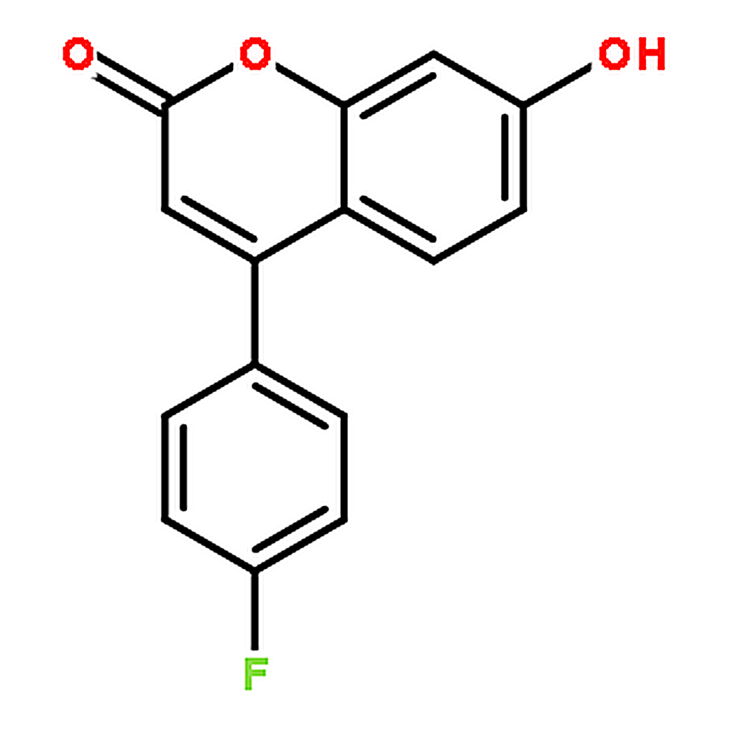 RHAWN 4-(4-Fluorophenyl)-7-hydroxy-2H-chromen-2-one
