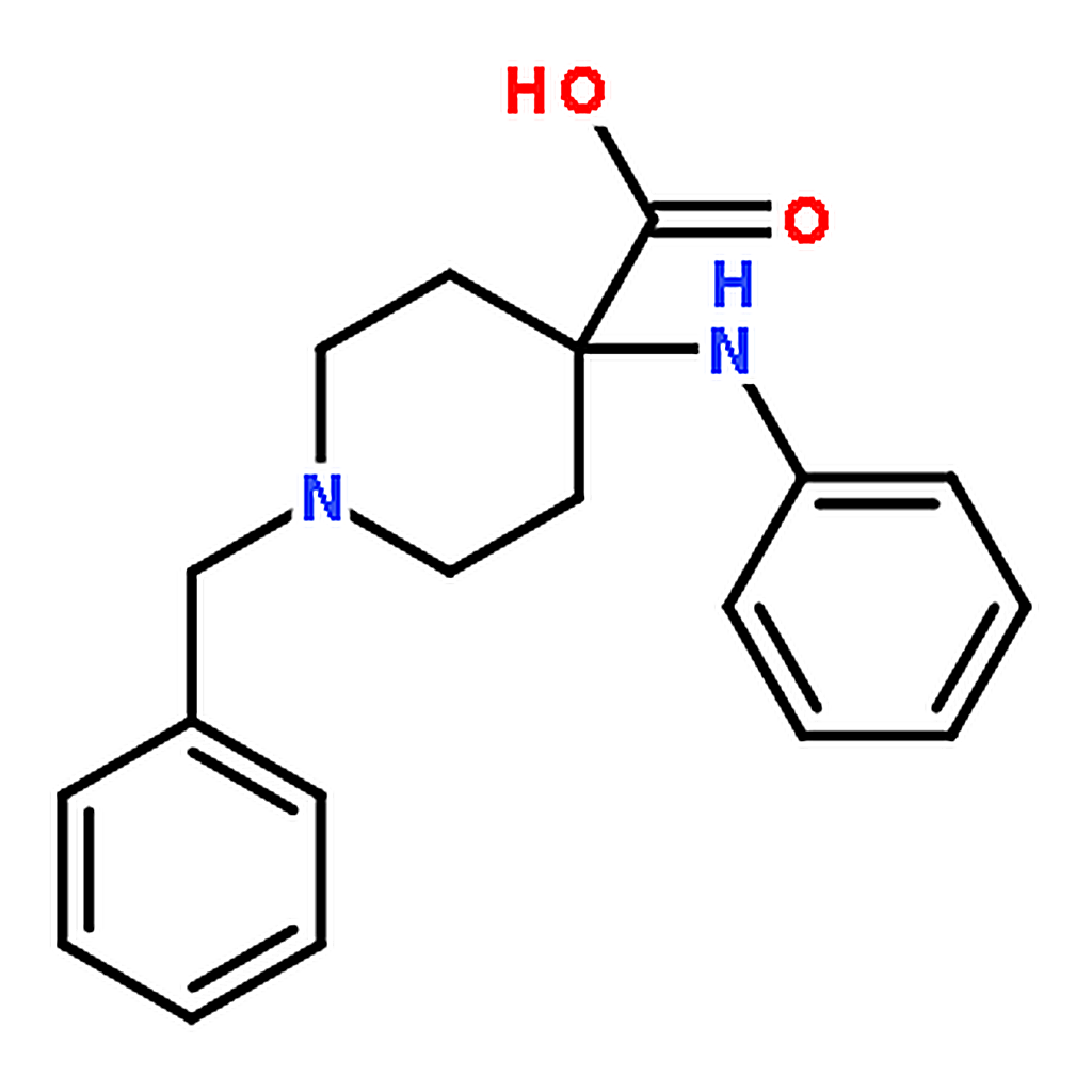 RHAWN 1-Benzyl-4-(phenylamino)piperidine-4-carboxylic acid