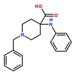 RHAWN 1-Benzyl-4-(phenylamino)piperidine-4-carboxylic acid