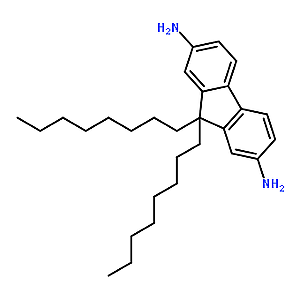 RHAWN 2,7-Diamino-9,9-di-<i>n</i>-octylfluorene