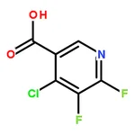 RHAWN 4-Chloro-5,6-difluoronicotinic acid