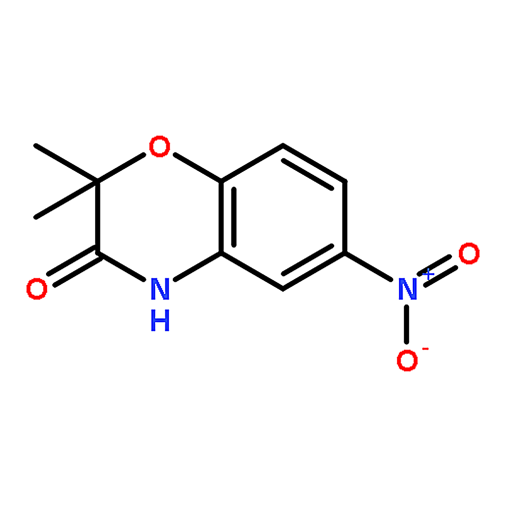RHAWN 2,2-Dimethyl-6-nitro-2H-benzo[b][1,4]oxazin-3(4h)-one