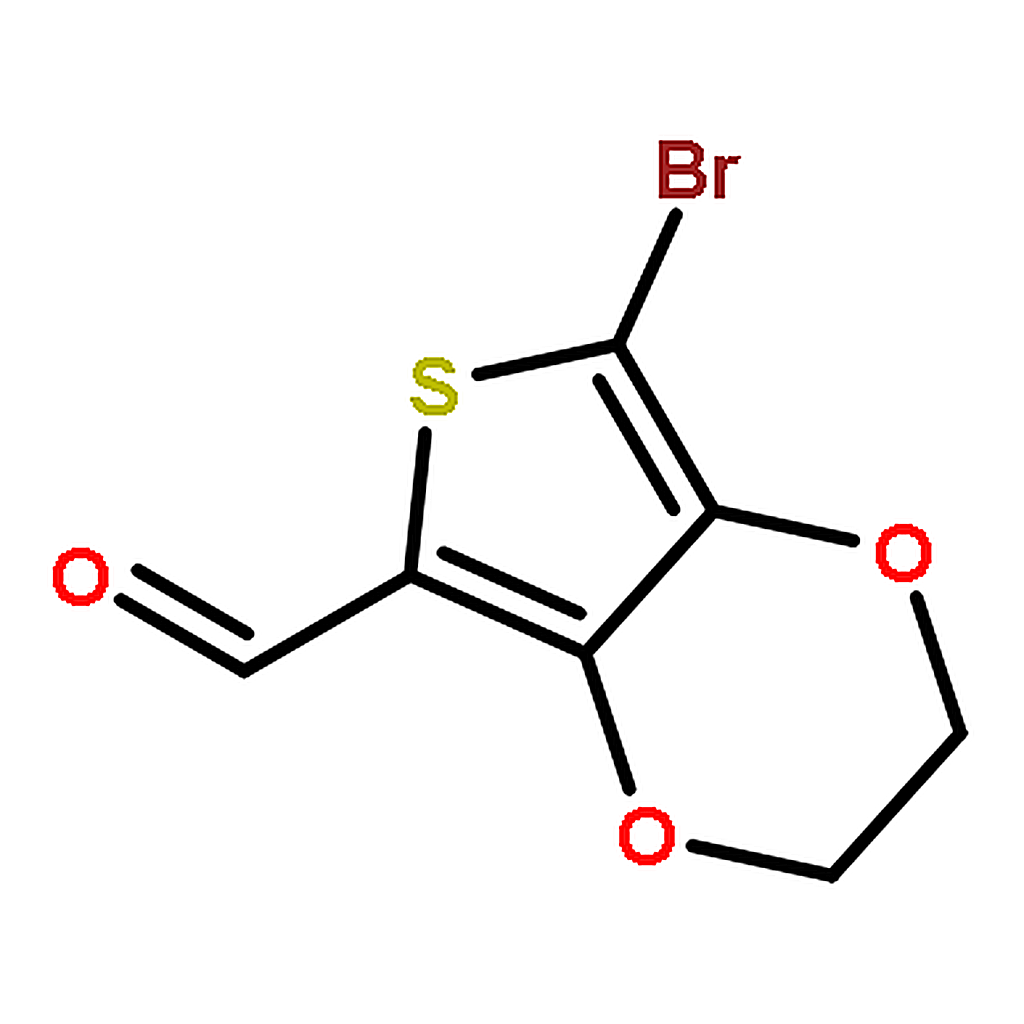 RHAWN 7-Bromo-2，3-dihydrothieno[3，4-b][1，4]dioxine-5-carbaldehyde