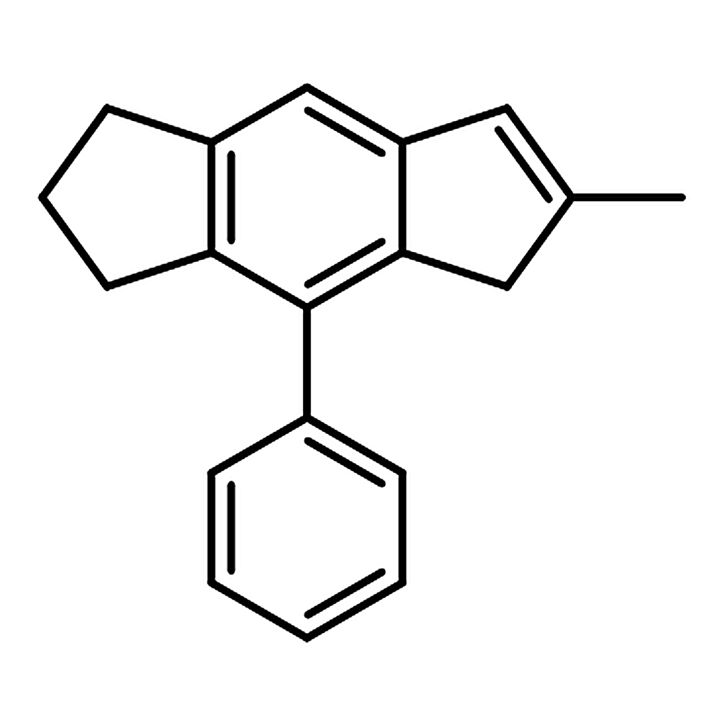 RHAWN 6-Methyl-4-phenyl-1，2，3，5-tetrahydro-s-indacene