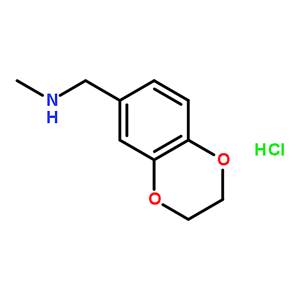 RHAWN N-(2，3-Dihydro-1，4-Benzodioxin-6-Ylmethyl)-N-Methylamine， Hydrochloride