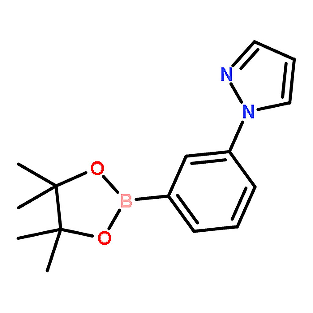 RHAWN 1-(3-(4，4，5，5-Tetramethyl-1，3，2-dioxaborolan-2-yl)phenyl)-1H-pyrazole