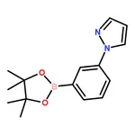 RHAWN 1-(3-(4,4,5,5-Tetramethyl-1,3,2-dioxaborolan-2-yl)phenyl)-1H-pyrazole