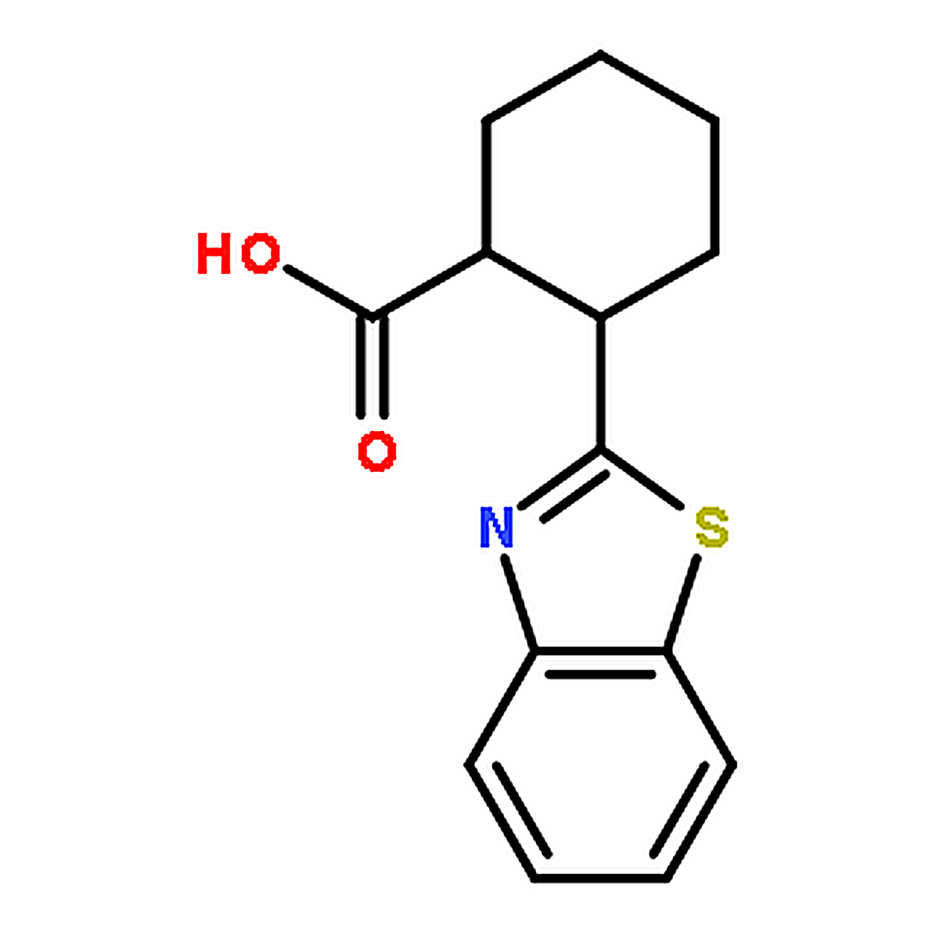 RHAWN 2-(1，3-benzothiazol-2-yl)cyclohexane-1-carboxylic acid