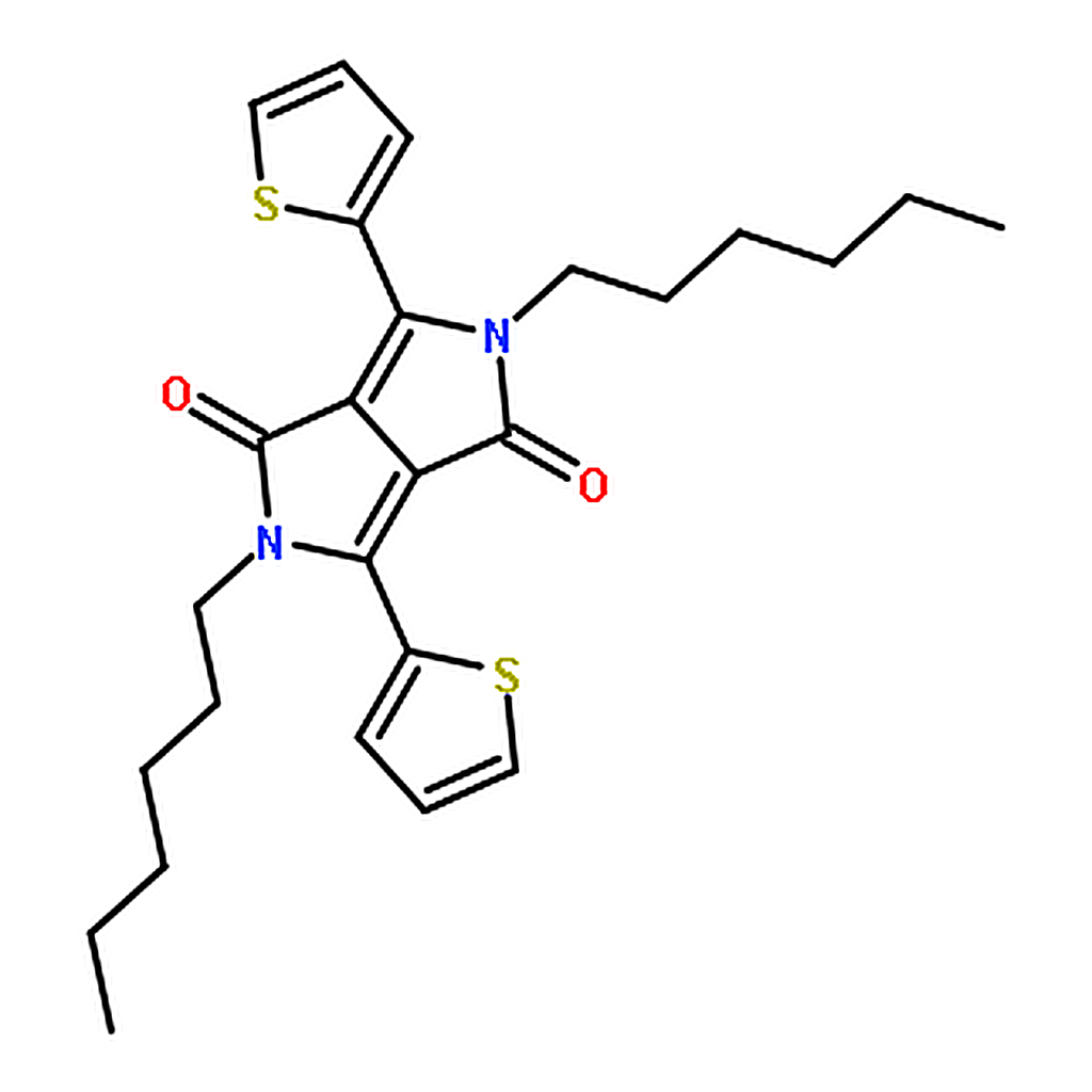 RHAWN 2,5-Dihexyl-3,6-di(thiophen-2-yl)pyrrolo[3,4-c]pyrrole-1,4(2H,5H)-dione