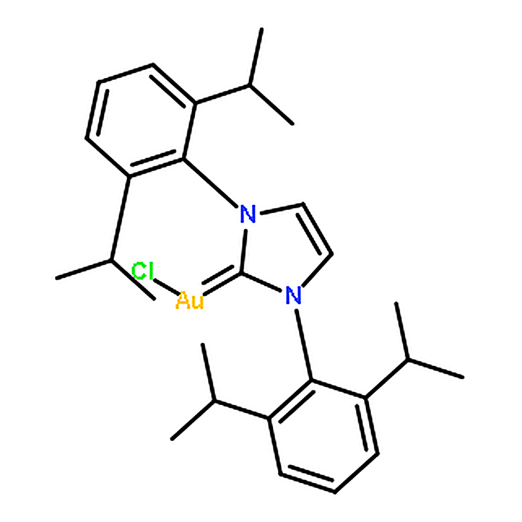 RHAWN Chloro[1,3-bis(2,6-diisopropylphenyl)imidazol-2-ylidene]gold(I)
