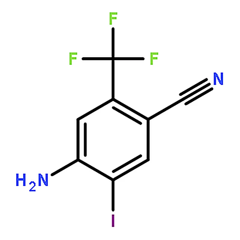 RHAWN 4-Amino-5-iodo-2-(trifluoromethyl)benzonitrile