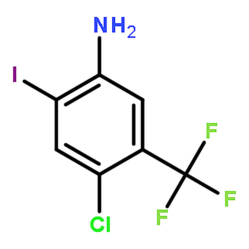 RHAWN 4-Chloro-2-iodo-5-(trifluoromethyl)aniline