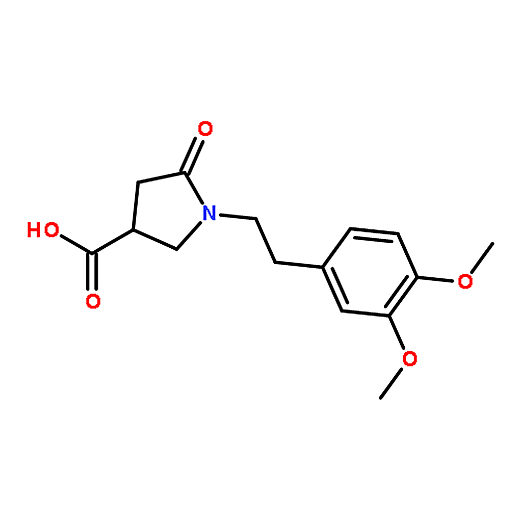 RHAWN 1-[2-(3，4-dimethoxyphenyl)ethyl]-5-oxopyrrolidine-3-carboxylic acid