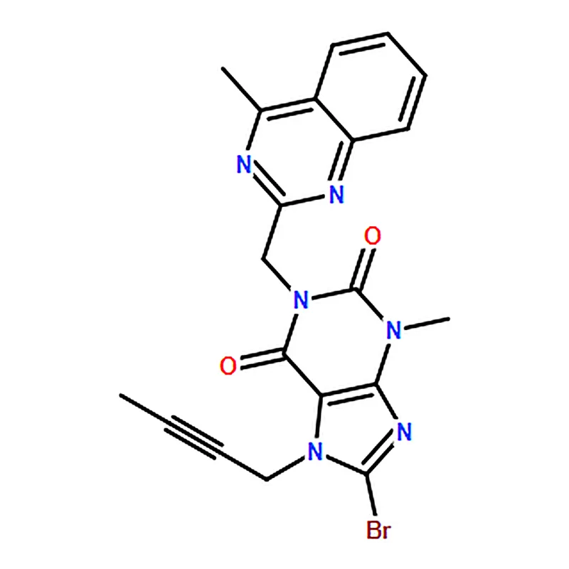 RHAWN 8-Bromo-7-(but-2-yn-1-yl)-3-methyl-1-((4-methylquinazolin-2-yl)methyl)-1H-purine-2,6(3H,7H)-