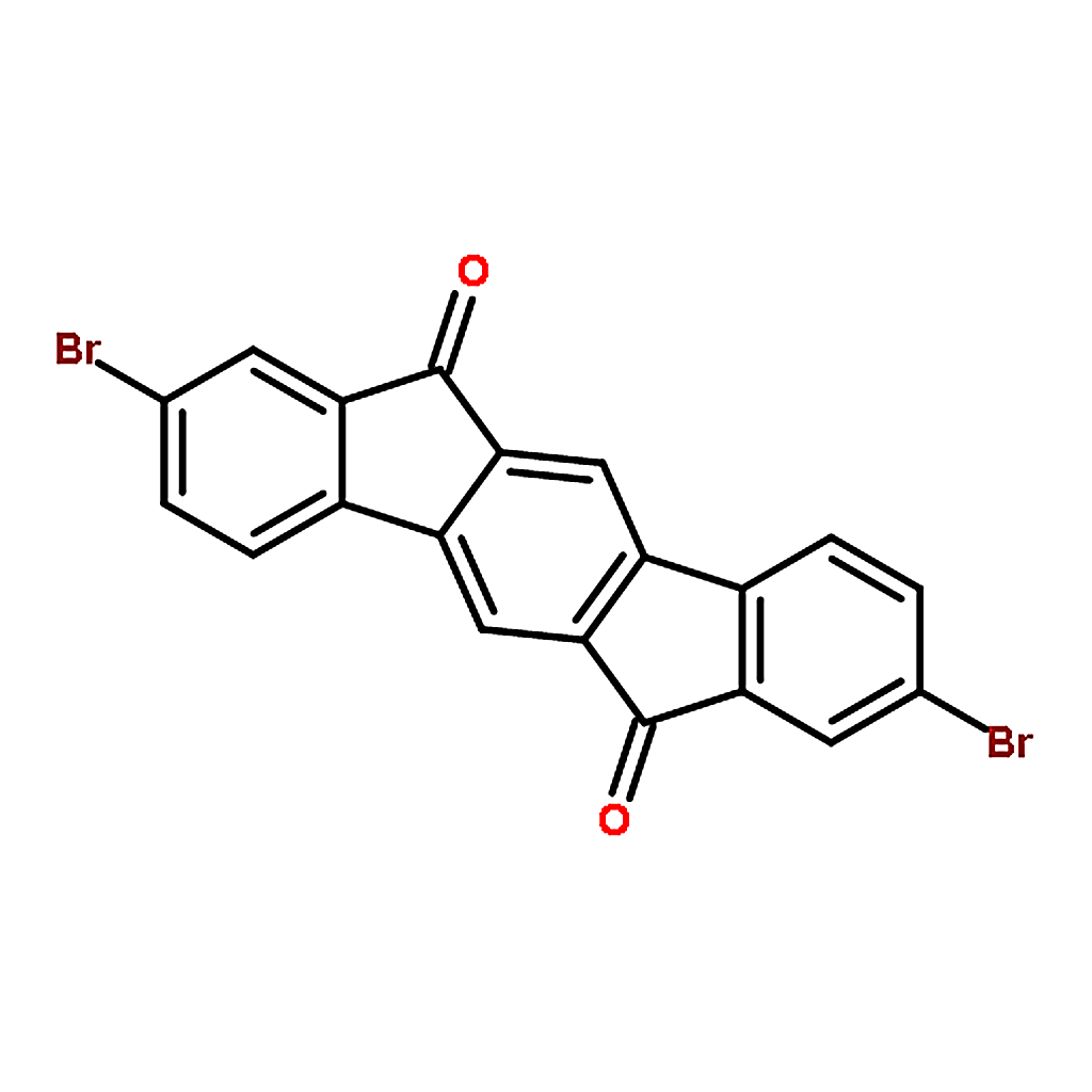RHAWN 2,8-Dibromoindeno[1,2-b]fluorene-6,12-dione