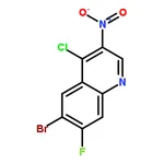RHAWN 6-Bromo-4-chloro-7-fluoro-3-nitroquinoline