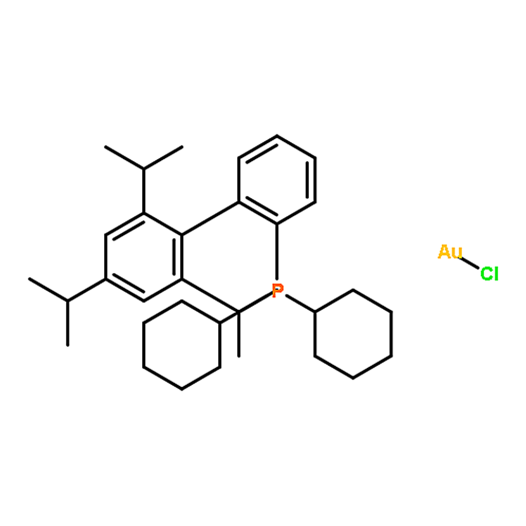 RHAWN Chloro[2-dicyclohexyl(2,4,6-trisopropylbiphenyl)phosphine]gold(I)