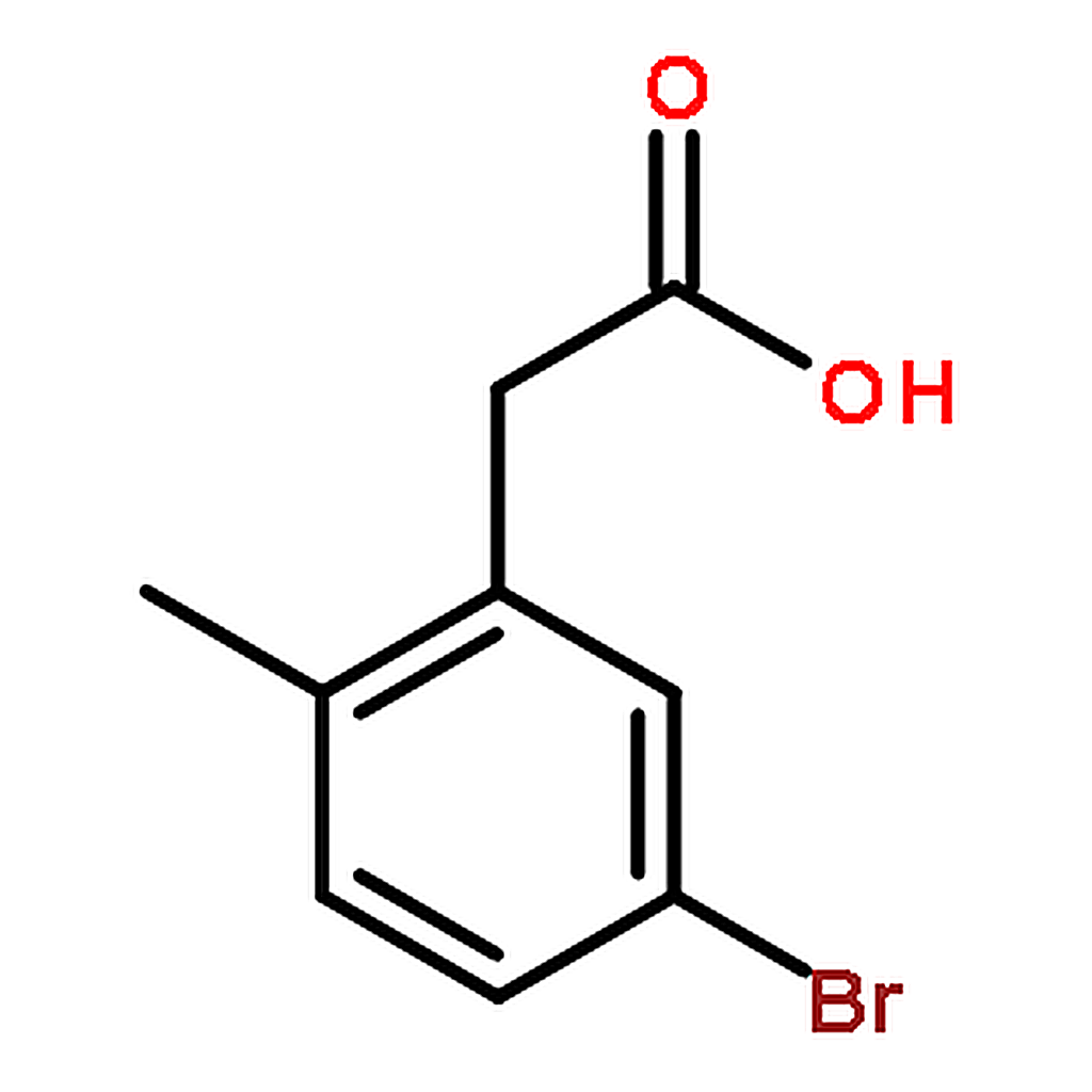 RHAWN 2-(5-Bromo-2-methylphenyl)acetic acid