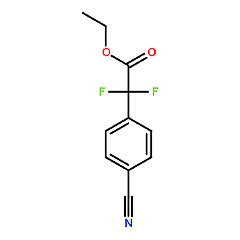RHAWN ethyl 2-(4-cyanophenyl)-2,2-difluoroacetate
