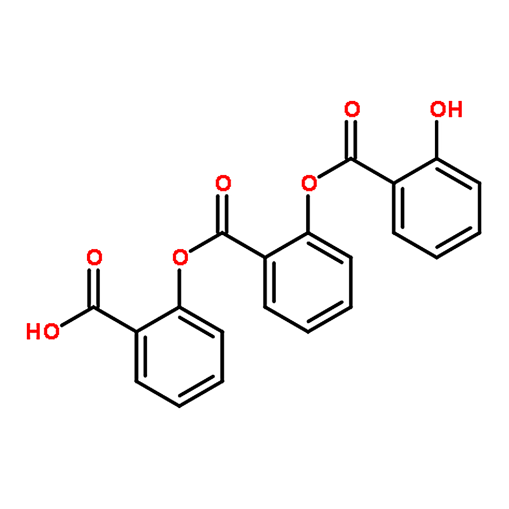 RHAWN 2-((2-((2-Hydroxybenzoyl)oxy)benzoyl)oxy)benzoic acid