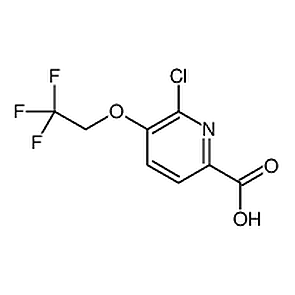 RHAWN 6-Chloro-5-(2,2,2-trifluoroethoxy)picolinic acid