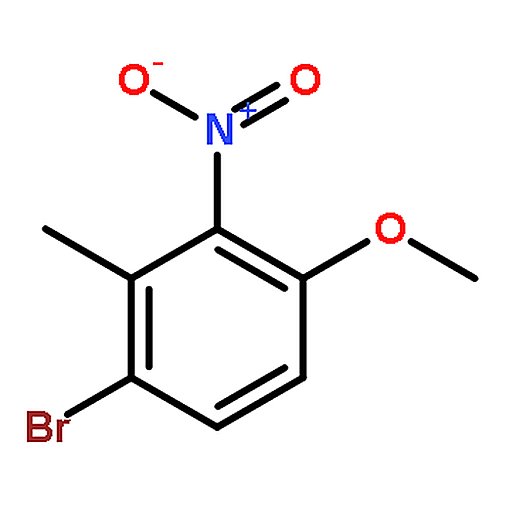 RHAWN 1-Bromo-4-methoxy-2-methyl-3-nitrobenzene