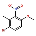 RHAWN 1-Bromo-4-methoxy-2-methyl-3-nitrobenzene