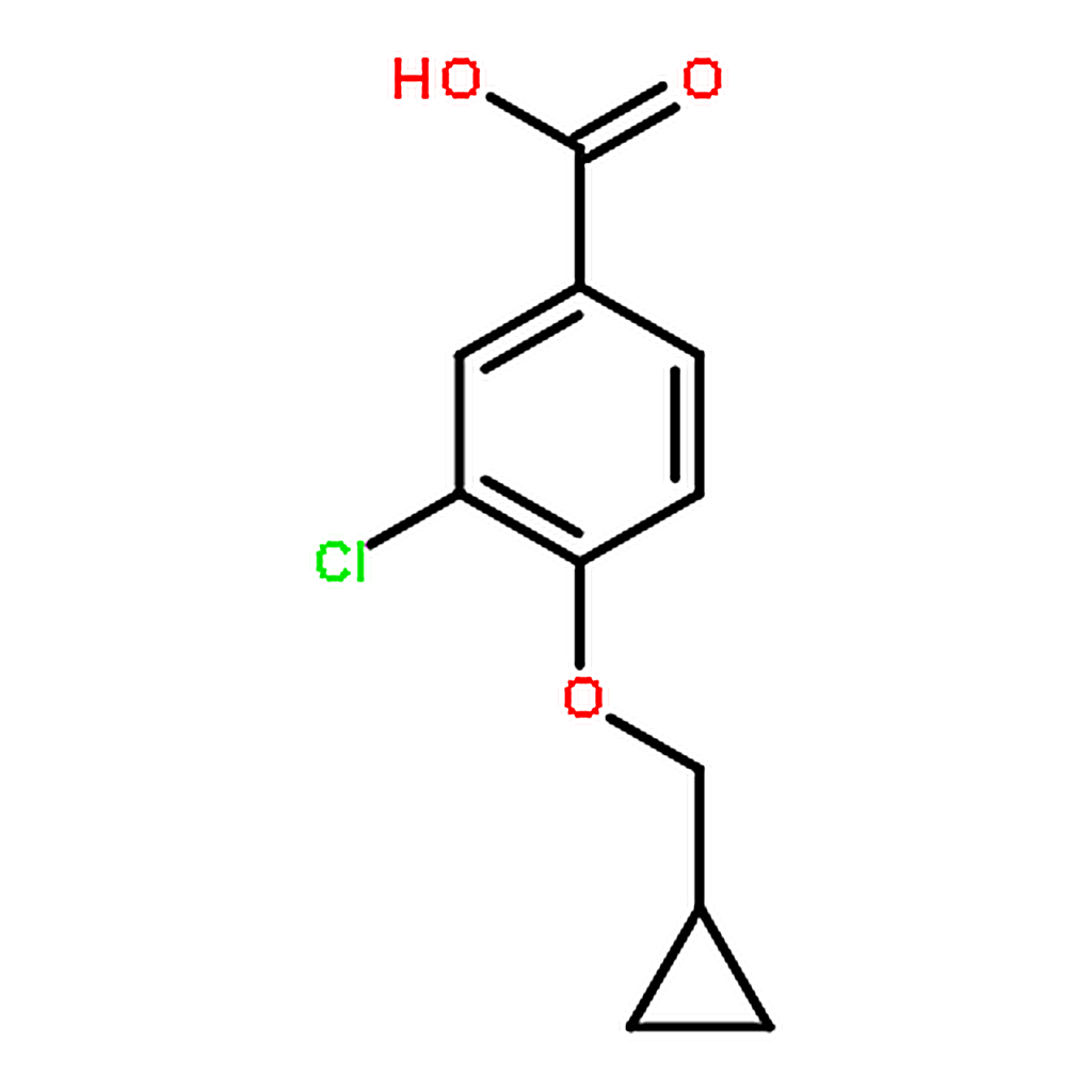 RHAWN 3-Chloro-4-(cyclopropylmethoxy)benzoic Acid