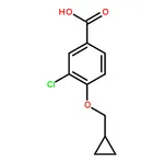 RHAWN 3-Chloro-4-(cyclopropylmethoxy)benzoic Acid