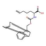 RHAWN (S)-2-((((9H-Fluoren-9-yl)methoxy)carbonyl)amino)hept-6-enoic acid